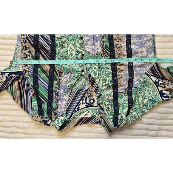 Anthropologie Tiny Caviana Floral Paisley Tunic Shirt Dress - Picture 7 of 11